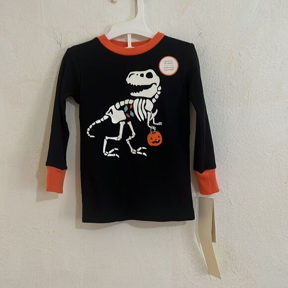 Carter’s Infant/Baby 100% Cotton  4 Piece Halloween Dinosaur Print PJ’s  18m - Picture 4 of 7